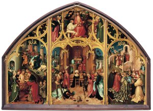 壁の外のサンパウロ聖堂 作： Hans Holbein the Elder